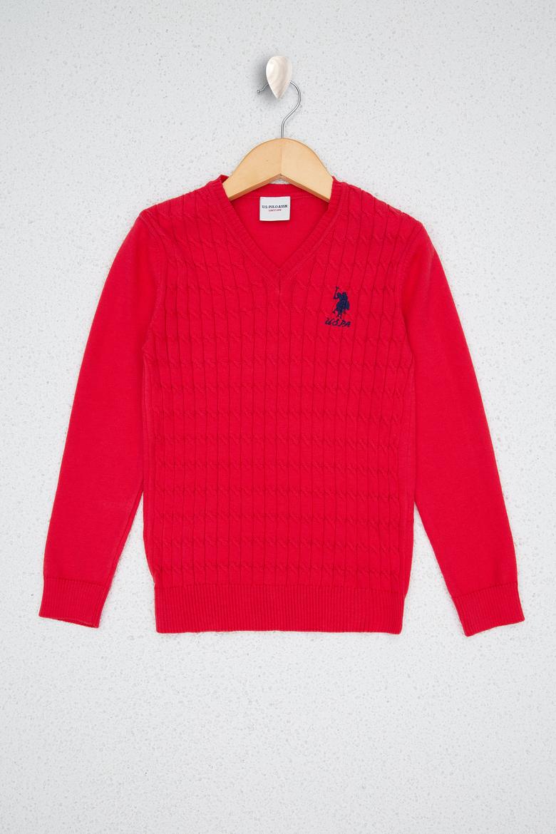 Kız Çocuk Fuşya Basic Kazak