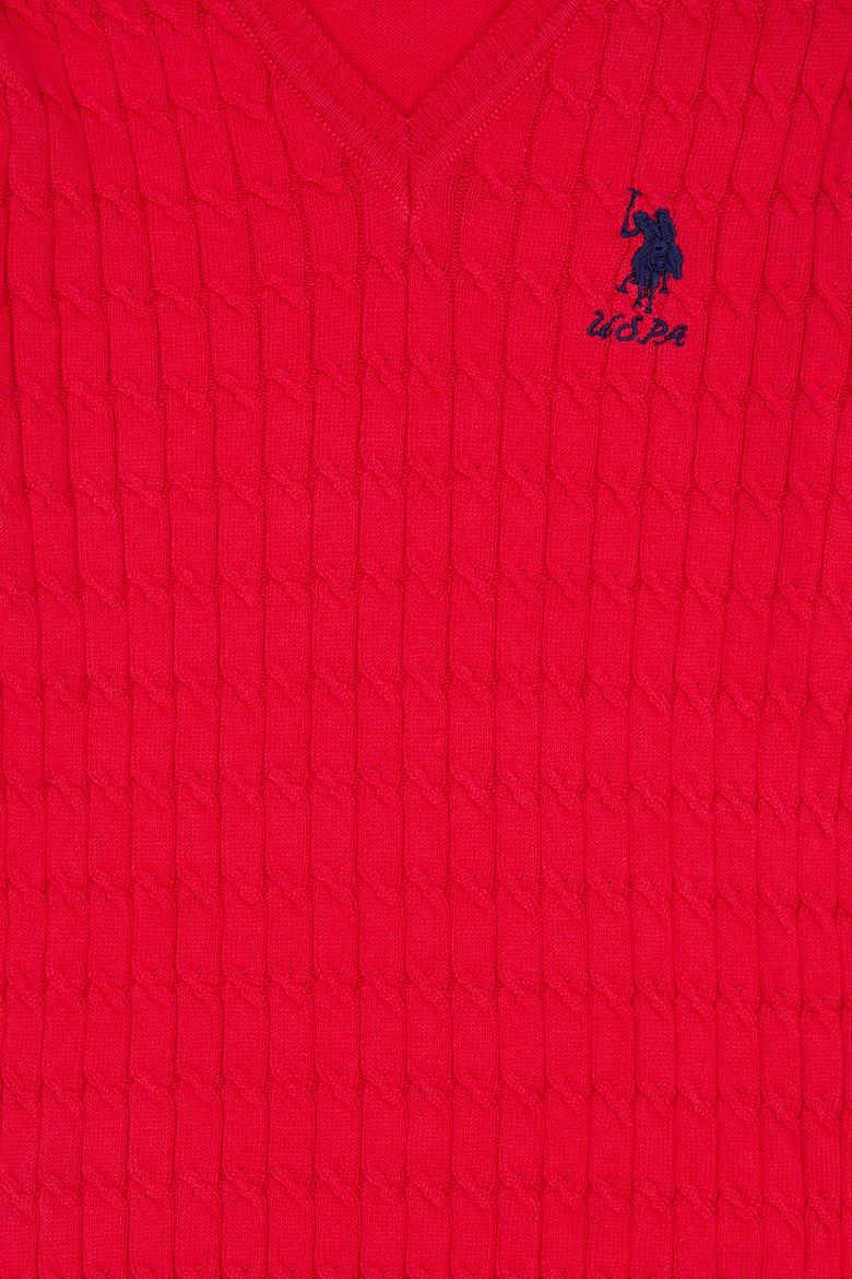 Kız Çocuk Fuşya Basic Kazak - 50207020012