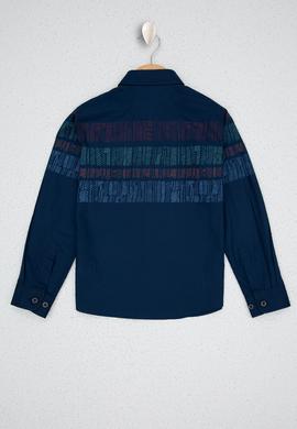 Erkek Çocuk Lacivert Gömlek Uzunkol - 50213678013