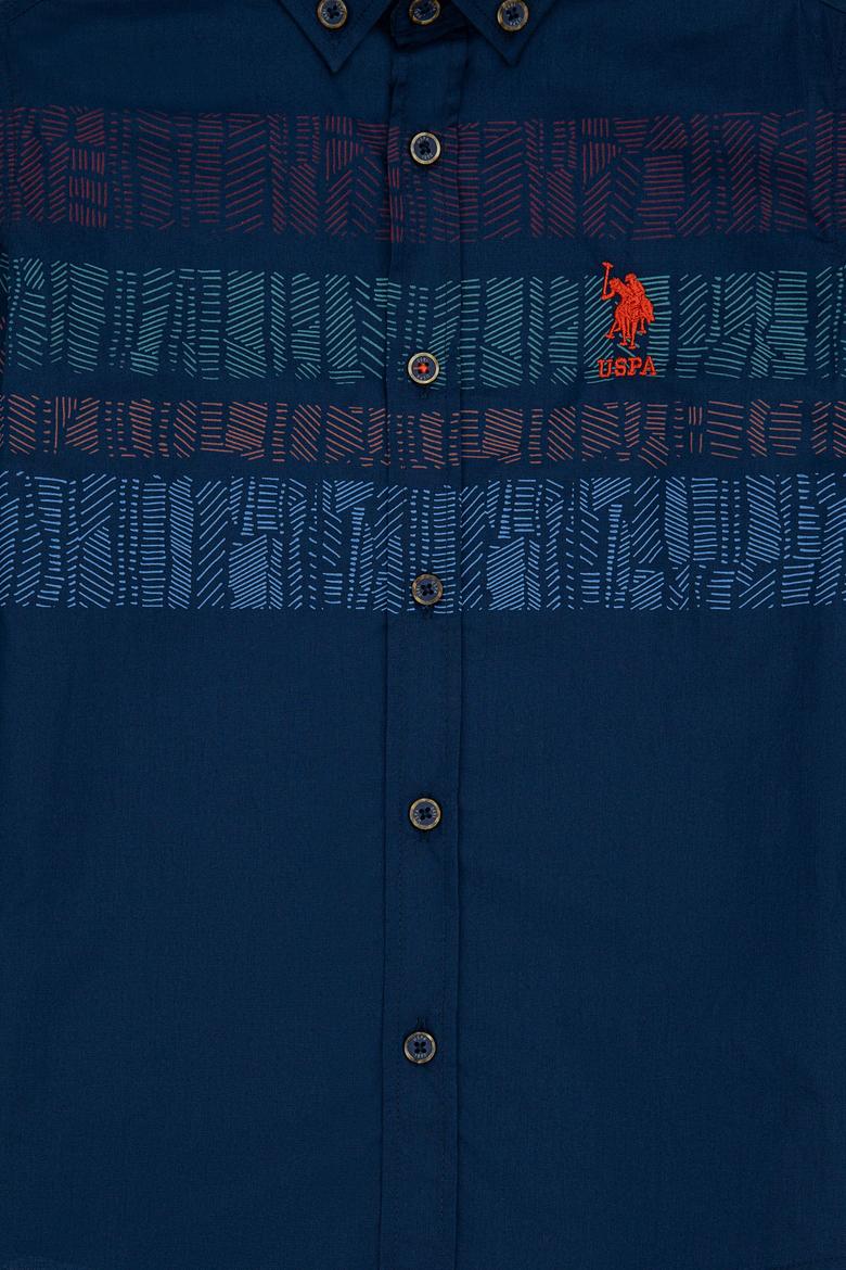 Erkek Çocuk Lacivert Gömlek Uzunkol - 50213678013