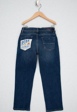 Erkek Çocuk Lacivert Denim Pantolon - 50208844002