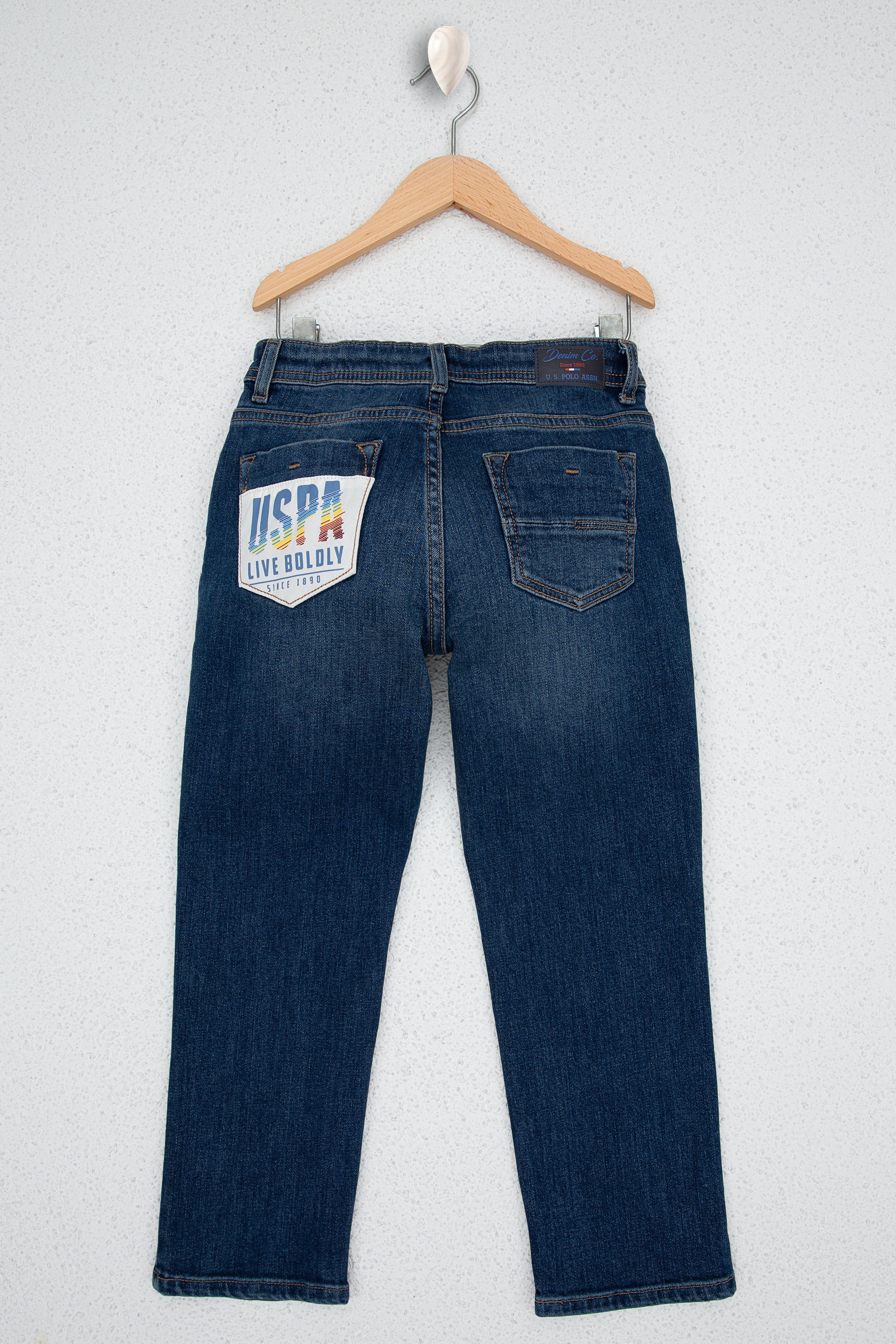 Erkek Çocuk Lacivert Denim Pantolon - Image 2