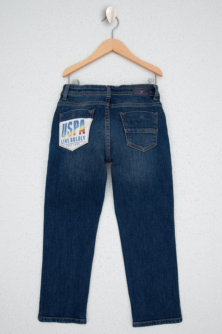 Erkek Çocuk Lacivert Denim Pantolon - 50208844002