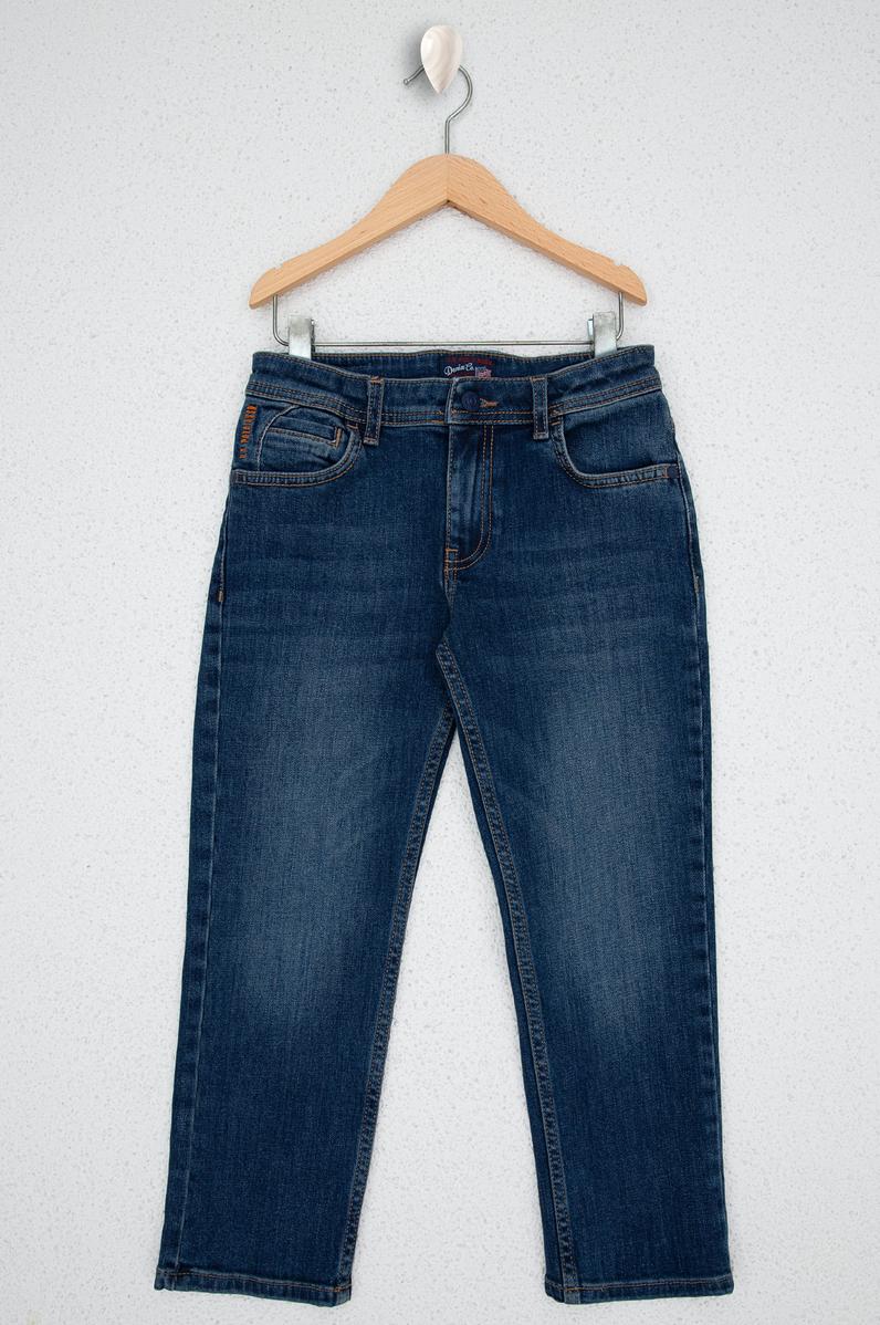 Erkek Çocuk Lacivert Denim Pantolon
