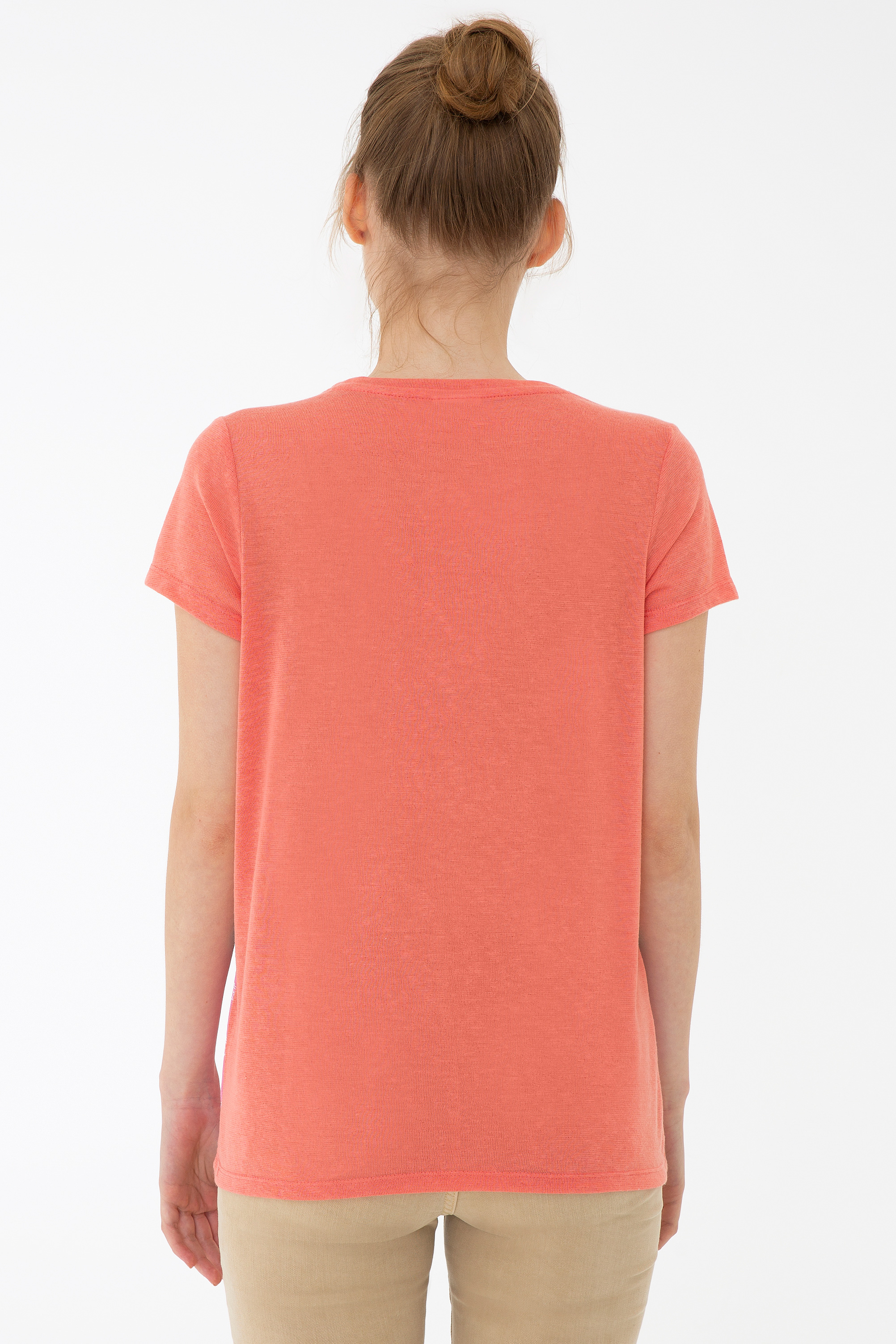 Kadın Nar Çiçeği T-Shirt - Image 4