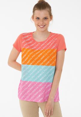 Kadın Nar Çiçeği T-Shirt - 50234577016