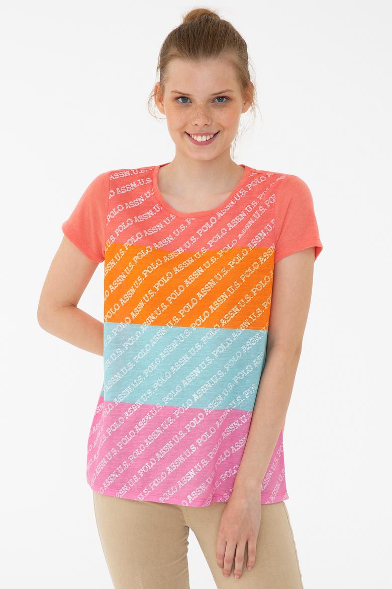 Kadın Nar Çiçeği T-Shirt - 50234577016