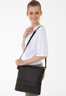 Kadın Siyah Postacı Çantası - 50233643003