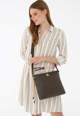 Kadın Yeşil Postacı Çantası - 50233641003