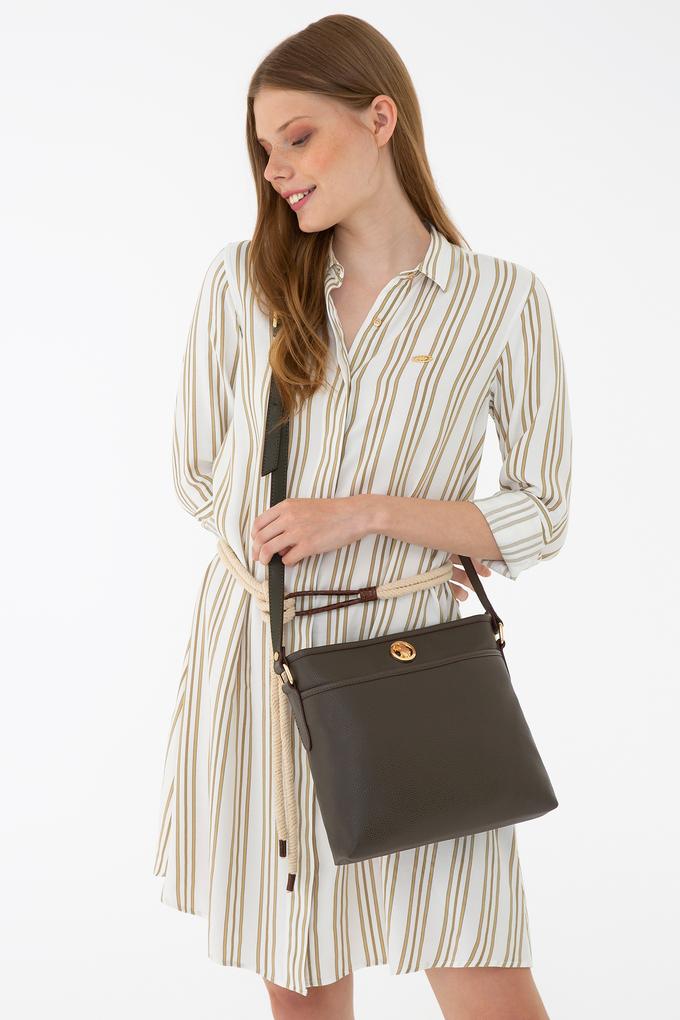 Kadın Yeşil Postacı Çantası