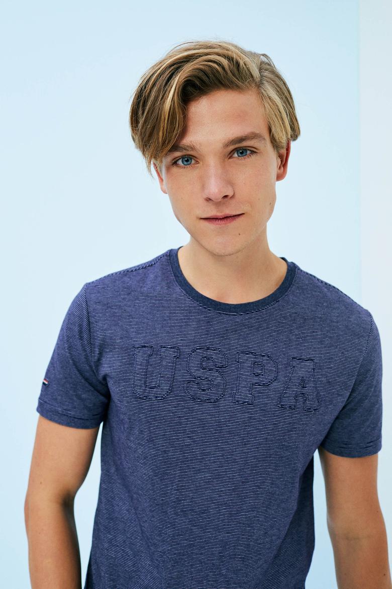 Erkek Lacivert T-shirt