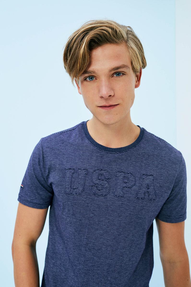 Erkek Lacivert T-shirt