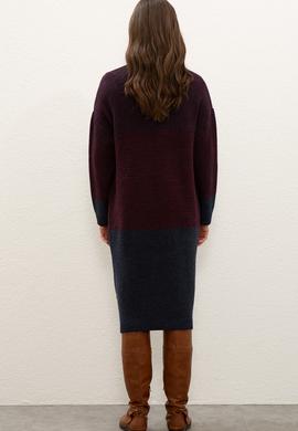 Kadın Lacivert Triko Hırka - 50225308011