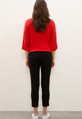 Kadın Siyah Pantolon - 50225660027