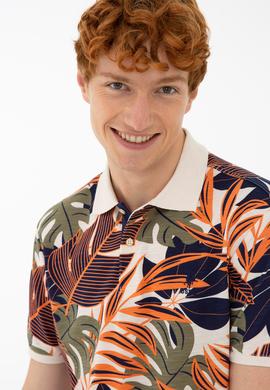 Erkek Turuncu Polo Yaka Tişört - 50231994010