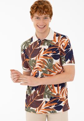 Erkek Turuncu Polo Yaka Tişört - 50231994010