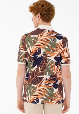 Erkek Turuncu Polo Yaka Tişört - 50231994010