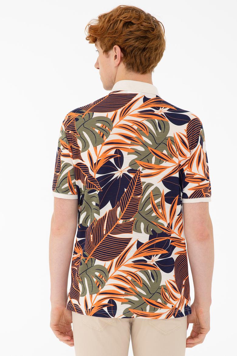 Erkek Turuncu Polo Yaka Tişört - 50231994010