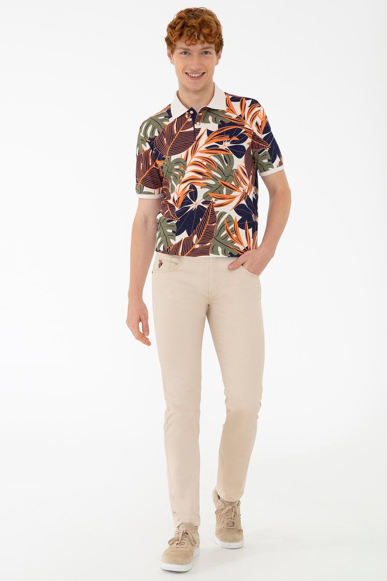 Erkek Turuncu Polo Yaka Tişört - 50231994010