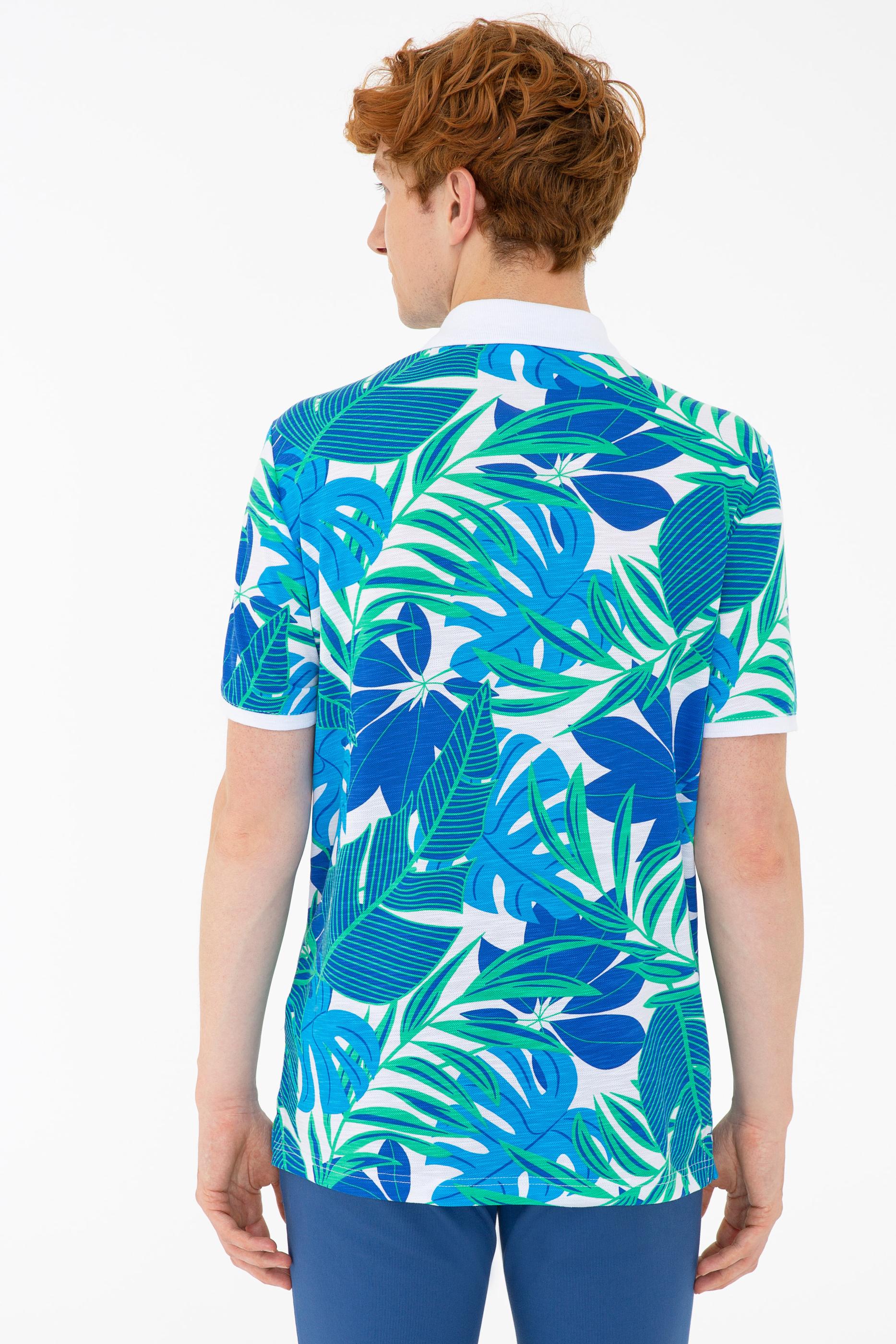 Erkek Elma Yeşili Polo Yaka Tişört