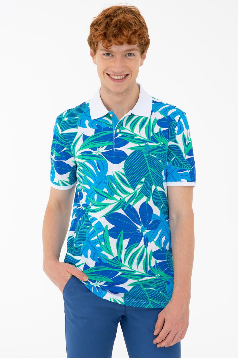 Erkek Elma Yeşili Polo Yaka Tişört