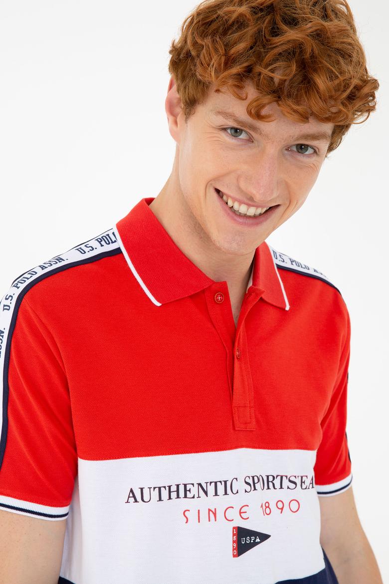 Erkek Lacivert Polo Yaka Tişört - 50235333017