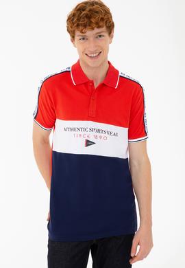 Erkek Lacivert Polo Yaka Tişört - 50235333017