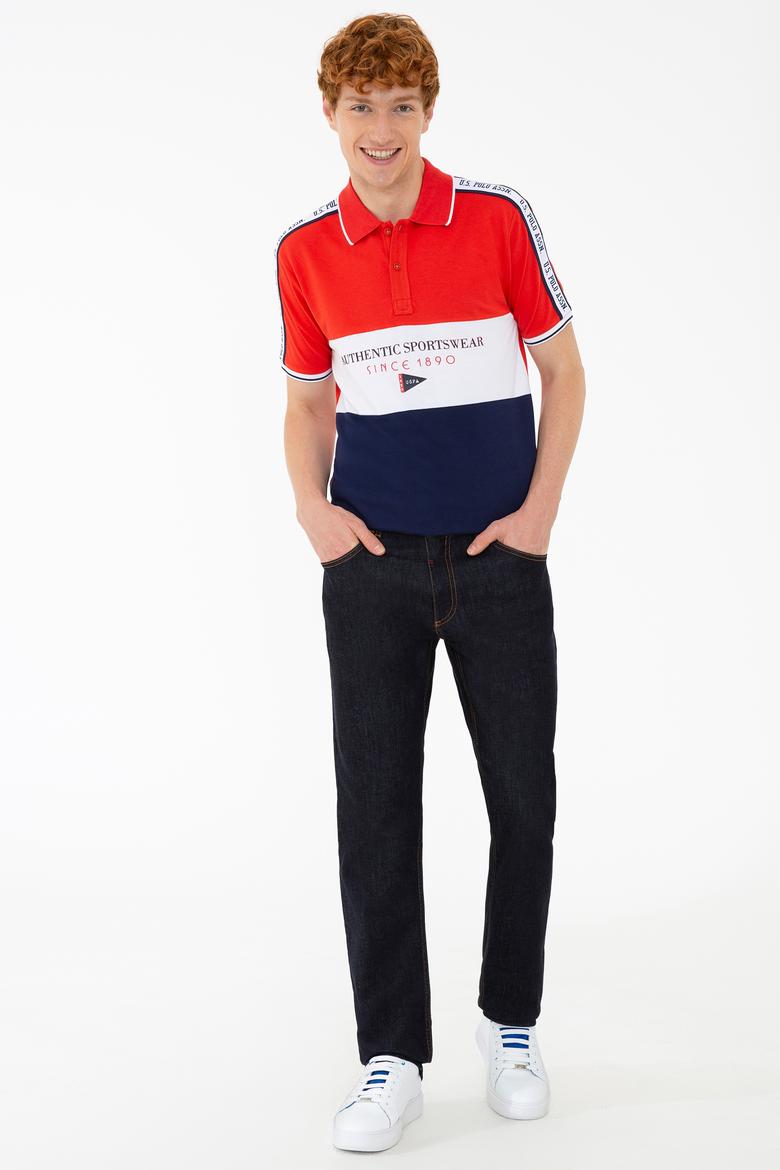 Erkek Lacivert Polo Yaka Tişört - 50235333017