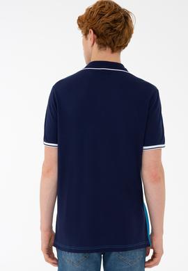 Erkek Kobalt Polo Yaka Tişört - 50235333028