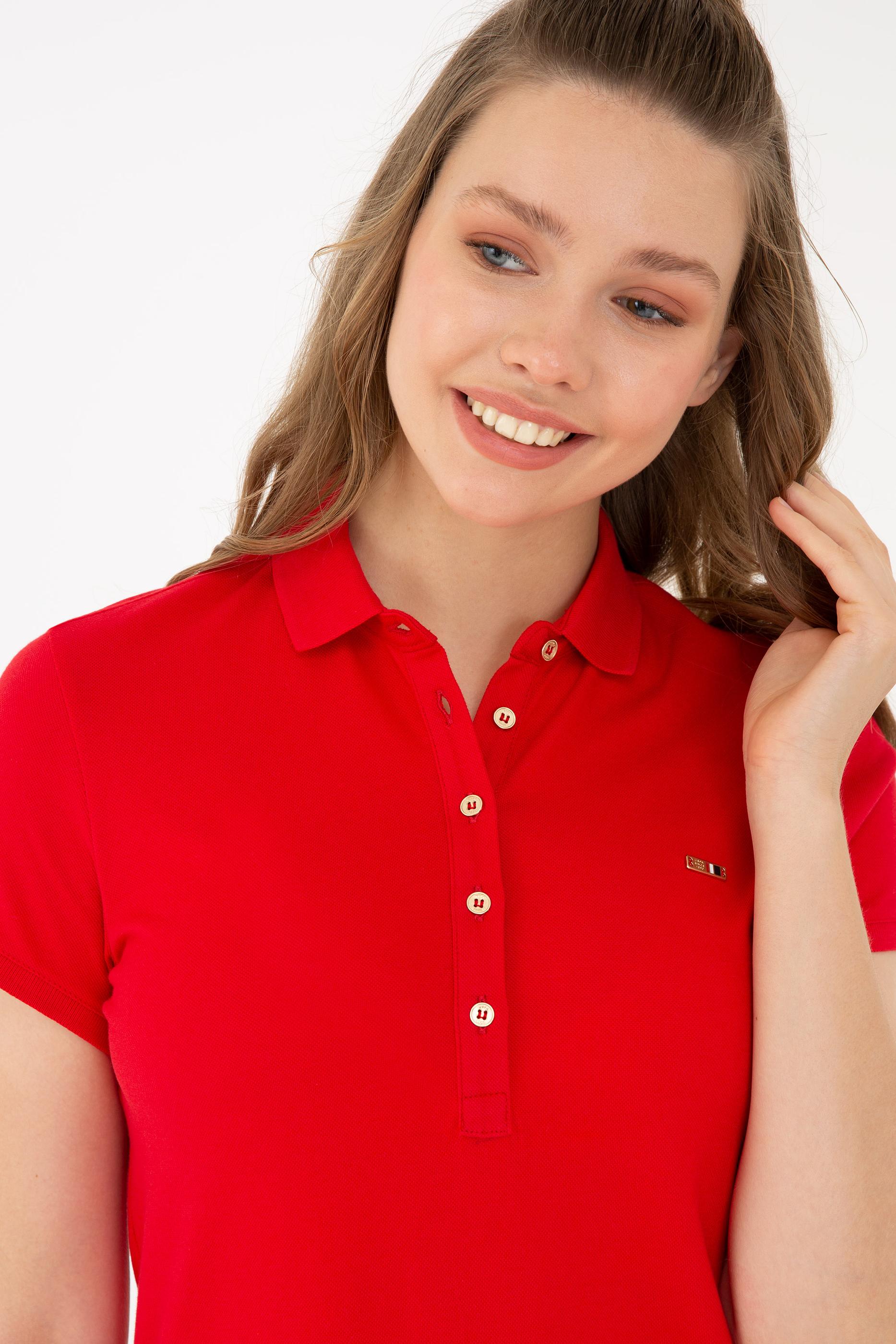 Kadın Kırmızı Örme Elbise