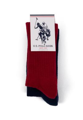 Erkek Çocuk 2'li Paket Bordo Soket Çorap - 50219151002
