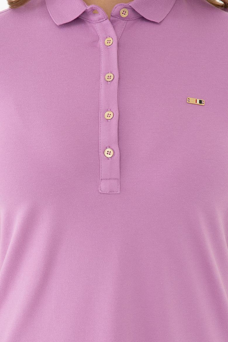 Kadın Eflatun Örme Elbise - 50245198055