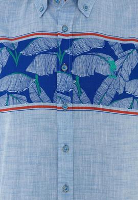 Erkek Lacivert Uzun Kollu Gömlek - 50218681009