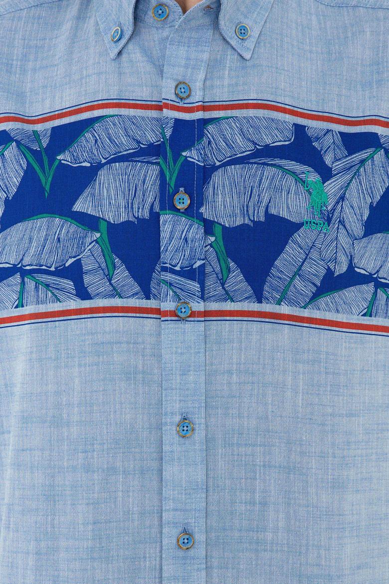 Erkek Lacivert Uzun Kollu Gömlek - 50218681009