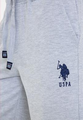 Erkek Gri Melanj Örme Şort - 50232294020