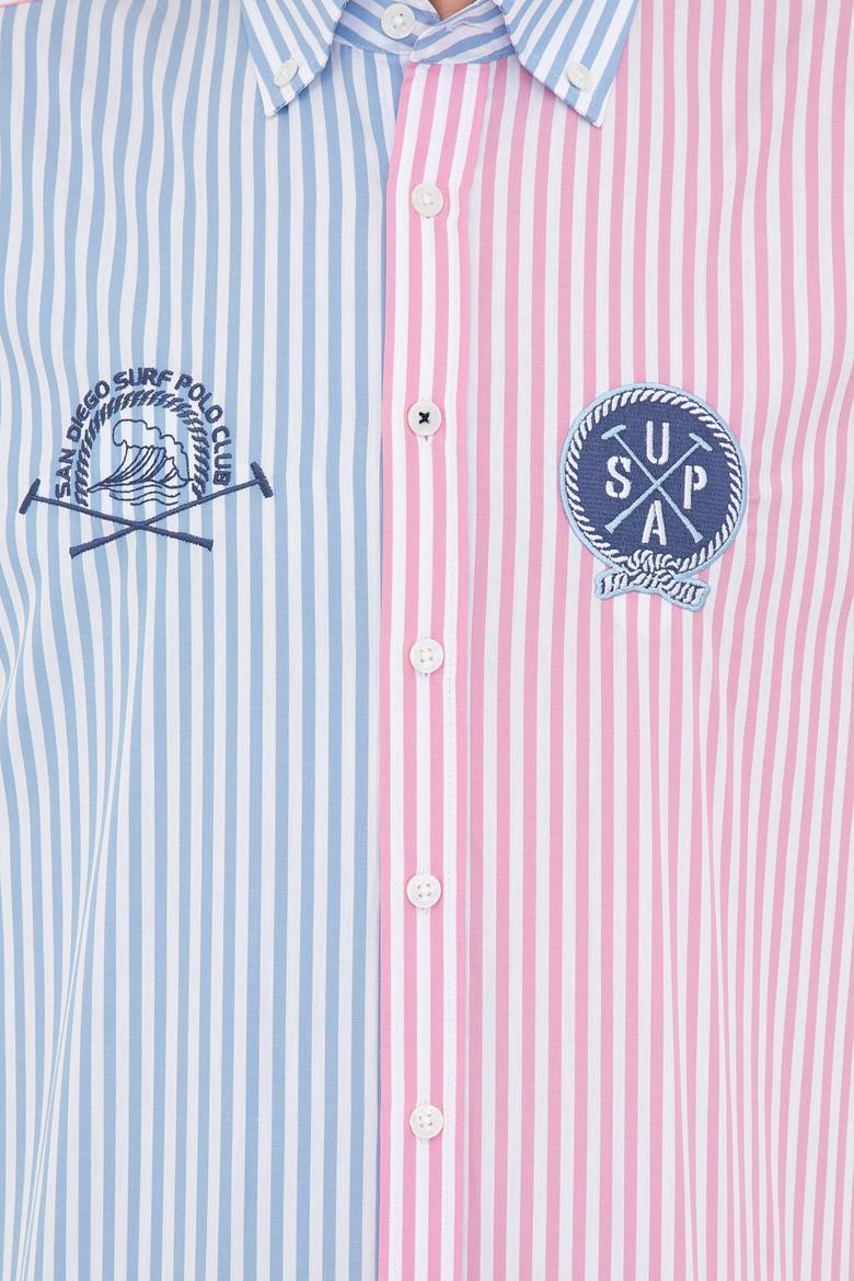 Erkek Pembe Uzun Kollu Gömlek - 50232885005