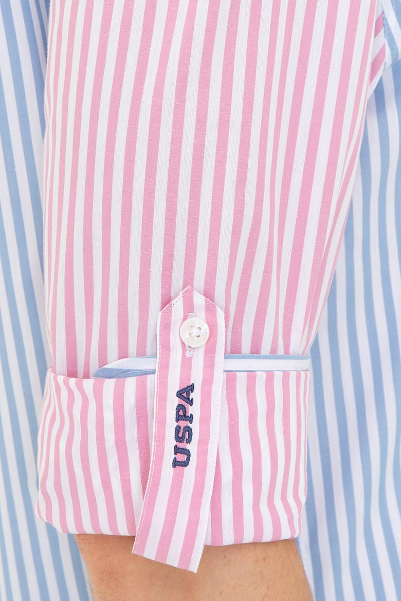 Erkek Pembe Uzun Kollu Gömlek - 50232885005