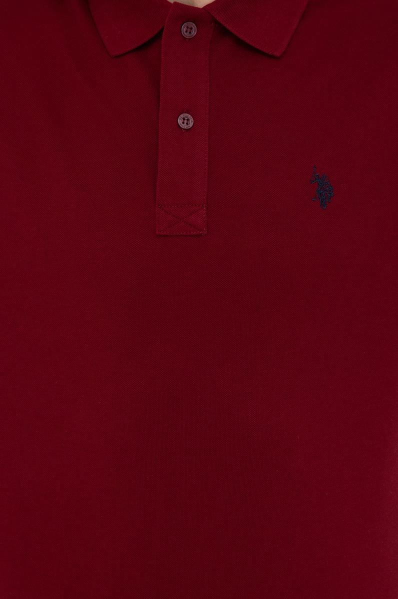 Erkek Bordo Basic Sweatshirt