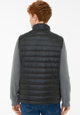 Erkek Koyu Yeşil Dokuma Yelek - 50237964014