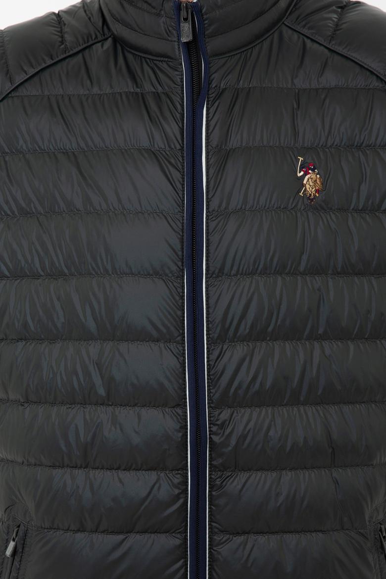 Erkek Koyu Yeşil Dokuma Yelek - 50237964014