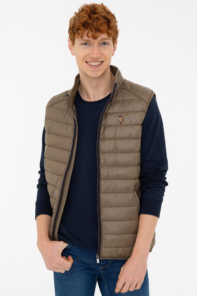 Erkek Kahverengi Yelek