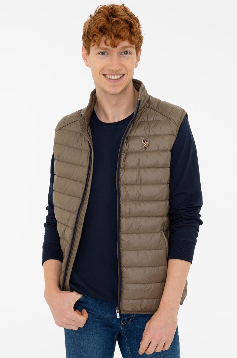 Erkek Kahverengi Yelek