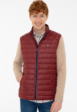 Erkek Bordo Yelek - 50237964053