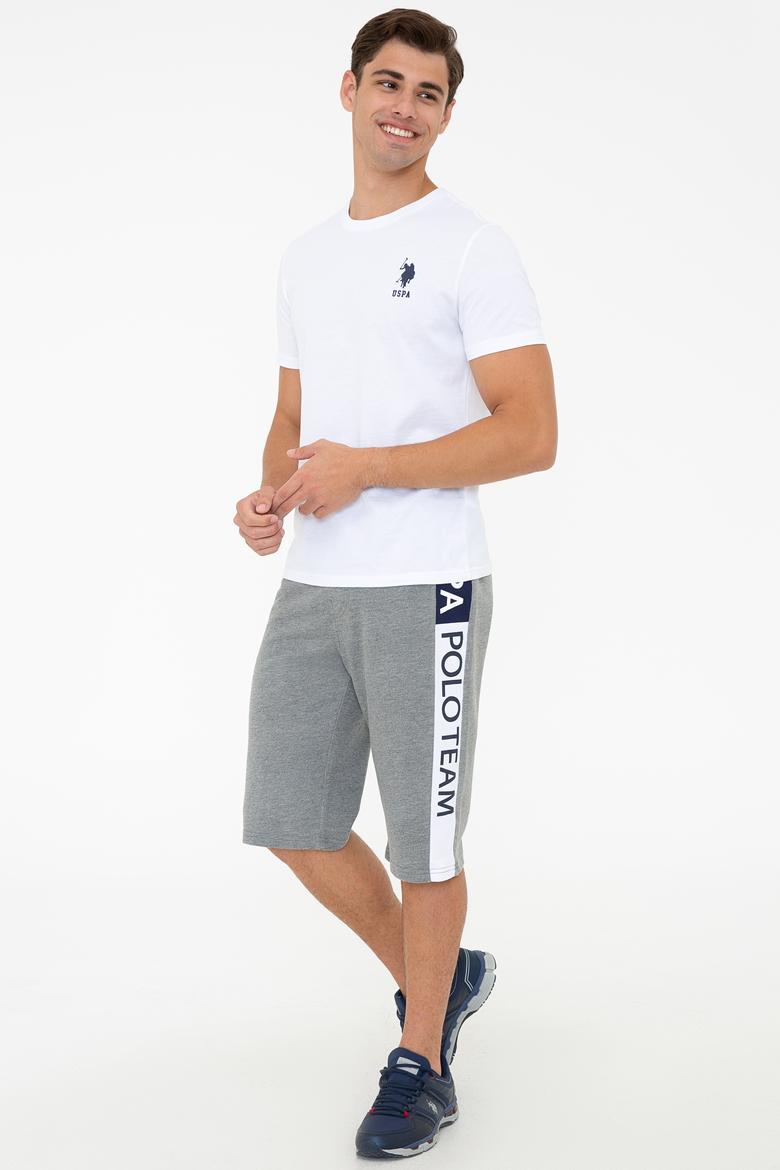 Erkek Antrasit Melanj Örme Şort - 50232521024