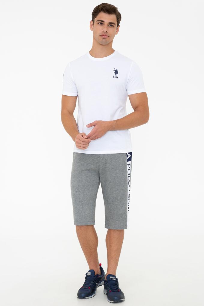 Erkek Antrasit Melanj Örme Şort