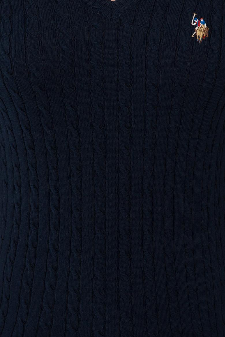 Kadın Lacivert Basic Kazak - 50237091005