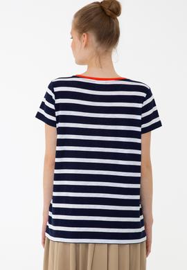 Kadın Lacivert Tişört - 50242456014