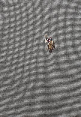 Erkek Antrasit Melanj Bisiklet Yaka Sweatshirt - 50225448021