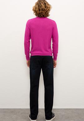 Erkek Mavi Denim Pantolon - 50228158020