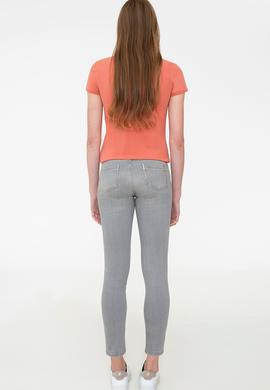 Kadın Mavi Denim Pantolon - 50203589006